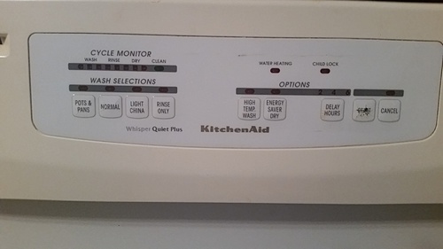 serial number on kitchenaid dishwasher